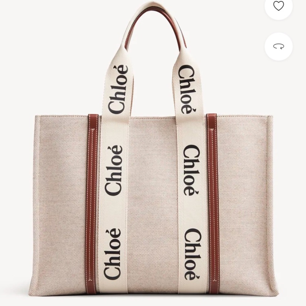 large woody tote bag